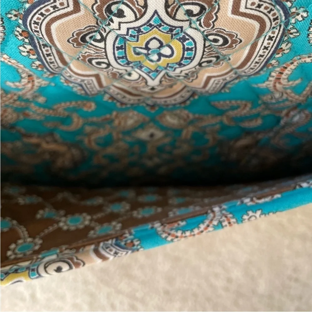 Elegant Blue Patterned Women's Bag